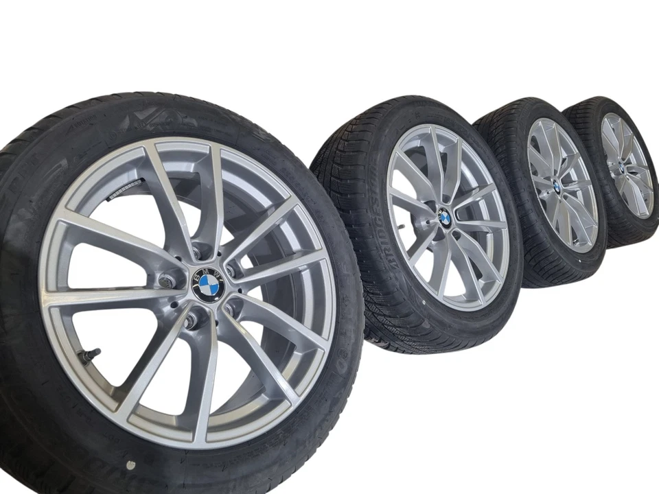 Original BMW 3er 4er G20 G21 G22 23 Felgen RDK 17 Zoll Bridgestone Winterräder - Bild 1 von 4