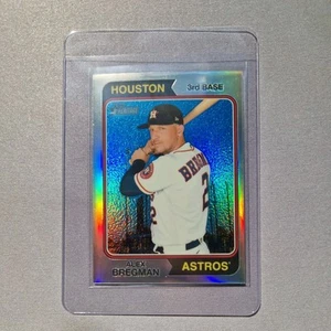 Alex Bregman 2023 Topps Heritage #370 Chrome Refractor SP 212/574 Houston Astros - Picture 1 of 2