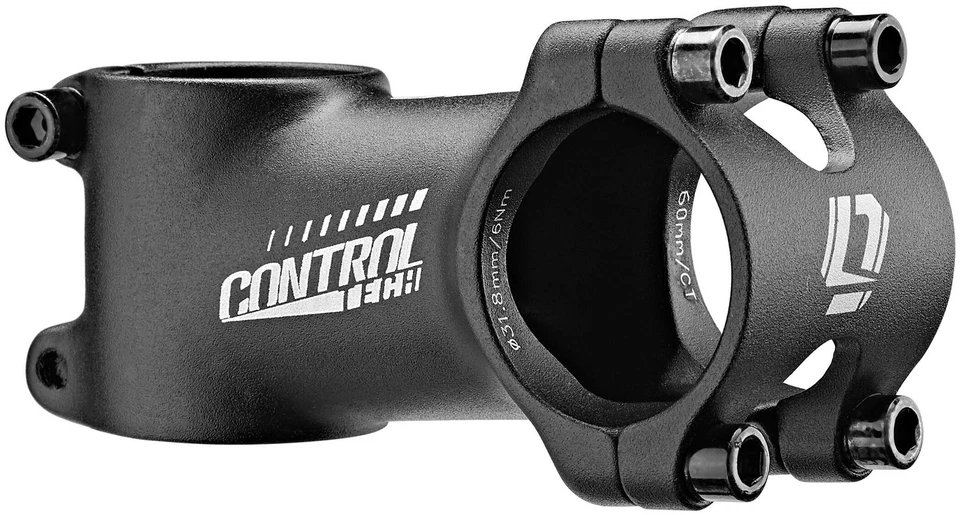Control Tech One Alloy Stem, black, 70mm, 5 Degree, Laser-etched Logo - Image 1 of 2