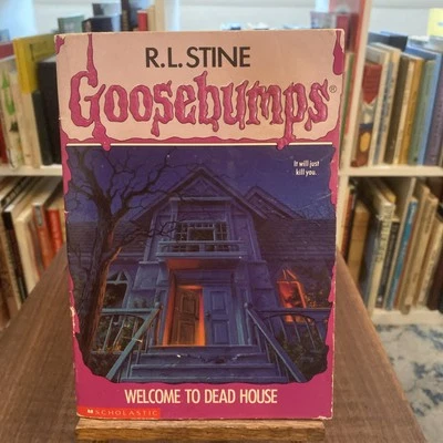 GOOSEBUMPS WELCOME TO DEAD HOUSE BY R. L. STINE RARE VNTG 1992 PAPERBACK BOOK Foto 1 de 4