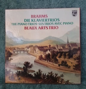 BRAHMS - THE PIANO TRIOS - BEAUX ARTS TRIO - PHILIPS VINYL SET - Picture 1 of 4