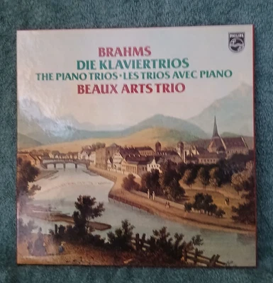 BRAHMS - THE PIANO TRIOS - BEAUX ARTS TRIO - PHILIPS VINYL SET - Image 1 of 4