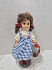 Vintage C.V. Gambina Puppe Dorothy & Toto Hund Der Zauberer von Oz Sammlerstück - Bild 1 von 7