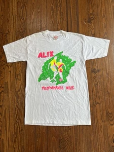 Maglia calcio neon vintage anni 90 taglia M punto singolo Coppa del Mondo FIFA USA - Foto 1 di 7