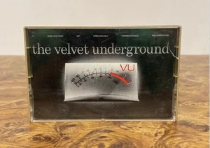 The VELVET UNDERGROUND VU Cassette Tape 1984 Compilation - Picture 1 of 5