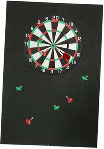 Dart Board Wall Protectors 36''x24'': Large Dartboard Surround Backboard  - Picture 1 of 7