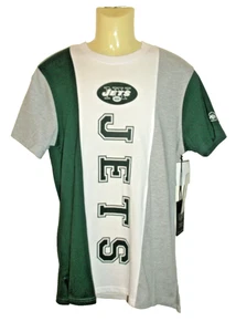 Neu mit Etikett NFL Team Apparel New York Jet kurzärmliges Herrenhemd Colorblock M - Bild 1 von 3