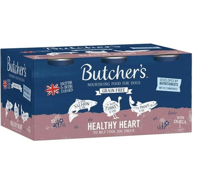 BUTCHERS Butcher's Healthy Heart Wet Dog Food Tins, 9.36 kg (24 x 390 g)