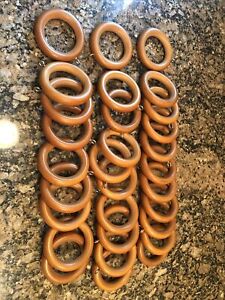 Wooden Curtain Rings (30)