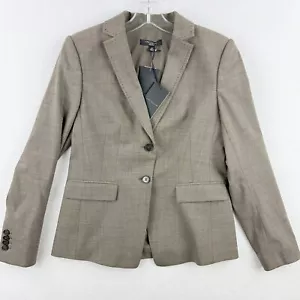 $198 Ann Taylor Suit Coat Petite Wool Blend Jacket Size 4P (4-Petite), New w/Tag - Picture 1 of 8