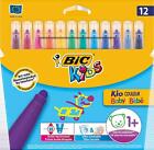 [Ref:902080] BIC Etui de 12 feutres de coloriage KIDS COULEUR BABY Pte Boule