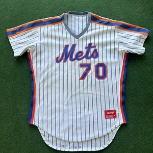 Vintage Rawlings New York Mets Baseball Trikot Gr. 46 #70 Made In USA - Bild 1 von 9