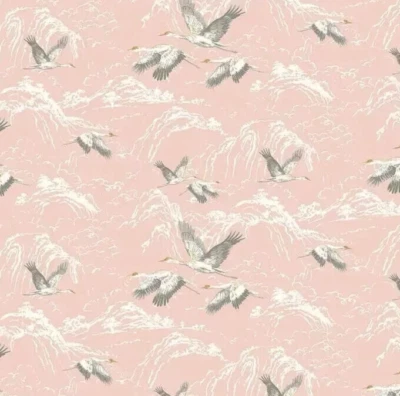 Laura Ashley Wallpaper Animalia Blush, Batch W102843-A/1 NEW Same batch - Image 1 of 4