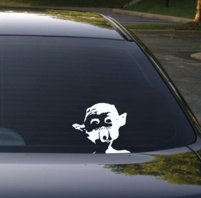 mac and me  , funny ,  stickers vinyl decal - Image 1 of 2