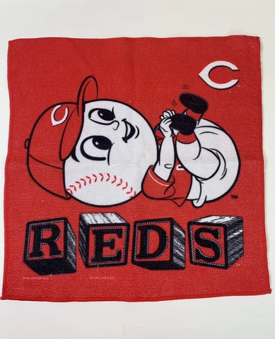 McArthur Cincinnati Reds Baby Mascot With Blocks Rally Towel MLB 15.5"x16" 2015 Cover