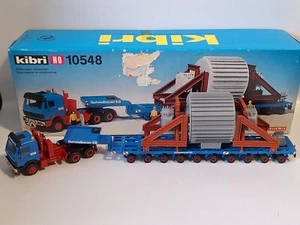 Kibri 10548 Sattelzug Turbine Generator Transport 1:87 Modellbausatz Gebaut OVP - Picture 1 of 4