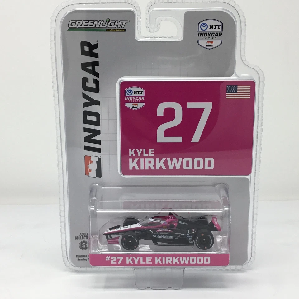 Dallara Indycar #27 Kirkwood Autonation Ntt Series 2024 1/64 Greenlight 11591