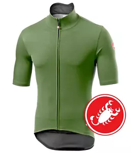 NEW Castelli Perfetto RoS Light Size XXL Military Green FREE SHIPPING - Picture 1 of 3