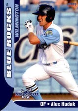 2013 Wilmington Blue Rocks Choice #15 Alex Hudak Mansfield Ohio Sorrento FL Card