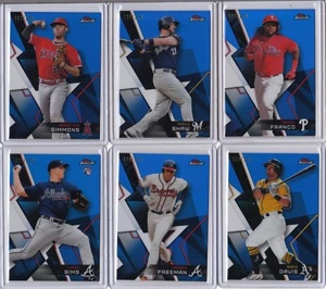 2018 Topps Finest Blue Refractor #48 Andrelton Simmons Angels /150 - Bild 1 von 1