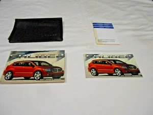 2007 DODGE CALIBER OWNER MANUAL 3/PC SET & BLACK DODGE FACTORY CASE . - Picture 1 of 5