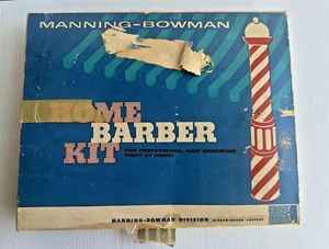 Manning-Bowman 8-teiliges Haarschneideset - Retro Home Barber Kit Vintage funktioniert - Bild 1 von 10