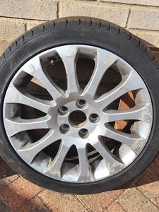 Skoda Fabia Elegance MK2 Alloy wheel + 195/45/16 great tyre spare wheel - Picture 1 of 3