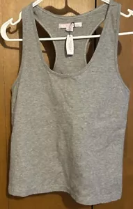 Victoria’s Secret Lounge Top Racerback Style bequem grau (L) neu mit Etikett!!! - Bild 1 von 4