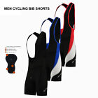 Mens Performance Cycling Bib Shorts Coolmax? Padded Cycle Pants Shorts