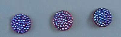SHIMMERING GLASS CLOTHING BUTTON - Image 1 of 3