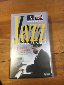 DUKE ELLINGTON / BOBBY HACKETT / MIKE BRYAN Jazz Festival Vol 2 VHS tape SEALED - Picture 1 of 3