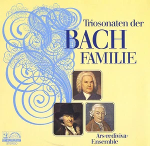 BACH FAMILY Triosonatas ARS REDIVIVA ENSEMBLE Eurodisc 25425+ 2LP Gold Label NM - Picture 1 of 3