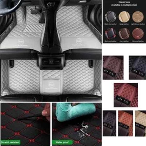 For GMC Yukon-Yukon XL-Yukon Denali 2015-2021 Car Floor Mats All Weather Carpets - Picture 1 of 37
