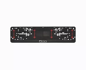 European License Number Plate Frame Holder Surround Wurth for Fiat 500 fans - Picture 1 of 1