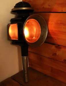 Original antik Kutschenlampe 54,5 cm - Kutschenlaterne für Kerzen #Q - Picture 1 of 10