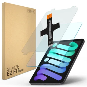 iPad mini (6th Gen) Tempered Screen Protector | Spigen [Glas.TR EZ FIT Refills] - Picture 1 of 8