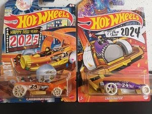 Hot Wheels Happy New Year 2024 and 2025 Carbonator - Picture 1 of 1