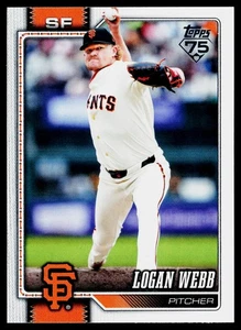 2026 Topps Logan Webb #69 - Afbeelding 1 van 2