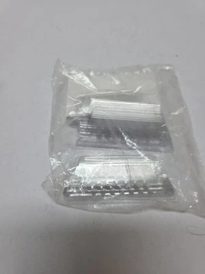 Generic  Brand Plastic Tabs, 2", 1/5 Cut, Clear, Pack of 25 NEW - Image 1 of 4