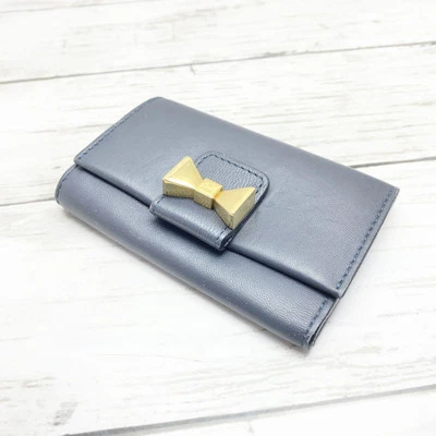 Chloe Key Case Rachel Negro 6 Ganchos Cuero Mujer Accesorios Edición Limitada V Foto 1 de 4