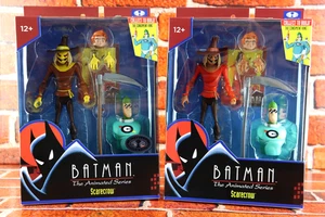 McFarlane Batman The Animated Series Scarecrow & Platinum Condiment Hing BAF - Bild 1 von 9