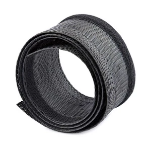 StarTech.com 10ft (3m) Cable Management Sleeve, Trimmable Heavy Duty Cable Wrap, - Photo 1/10