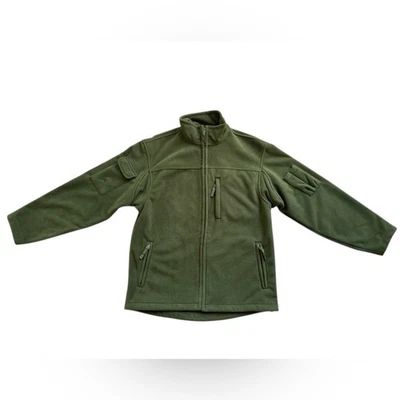 Duluth Trading Men’s Shoreman Fleece windproof jacket green size medium - Image 1 of 4