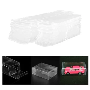 Présentoir de jouets de voiture 1/64, boîte transparente en PVC pour modèles - Imagen 1 de 7