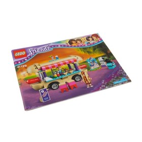 1x Lego Building Instructions Booklet Friends Hot Dog Stand at Theme Park 41129