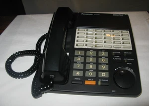 Panasonic Freisprecheinrichtung, KX-T7425, gebraucht, schwarz - Bild 1 von 4