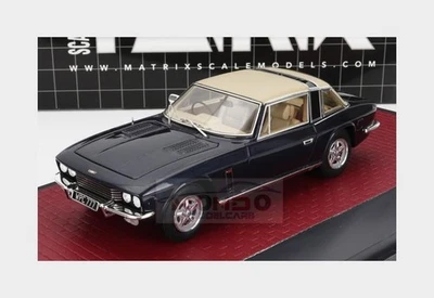 1:43 MATRIX Jensen Interceptor Siii Coupe 1975 Blue Beige MX41002-152 Model - Image 1 of 2