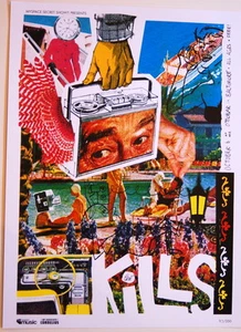 THE KILLS - DEAD WEATHER - MOSSHART - MYSPACE SECRET SHOW CONCERT POSTER - Picture 1 of 1