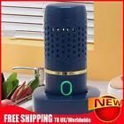 Wireless Food Purifier Portable 4200mAh Food Cleaner Machine Kitchen (Blue)