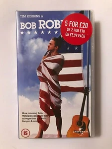 Bob Roberts - VHS VIDEO TAPE (2000 Packaging) Tim Robbins, Alan Rickman - Picture 1 of 3